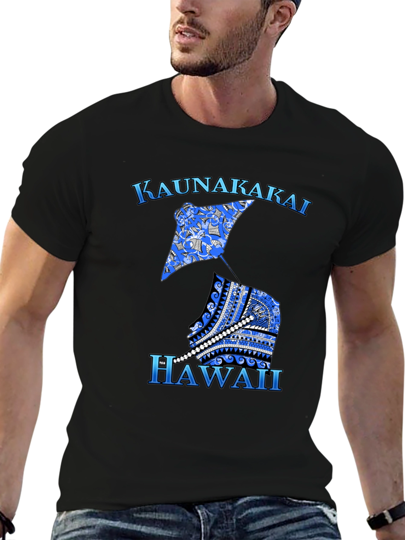 Kaunakakai Hawaii Graphic T-Shirt