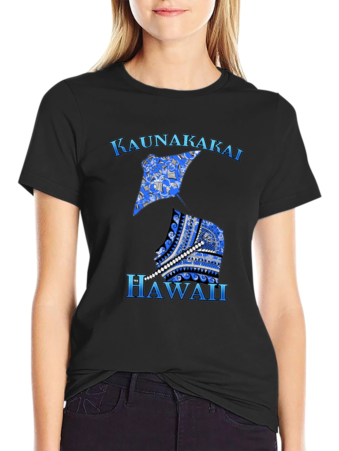 Kaunakakai Hawaii Graphic T-Shirt