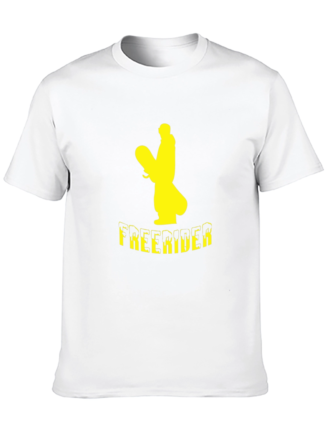 Freerider Snowboarder Graphic T-Shirt