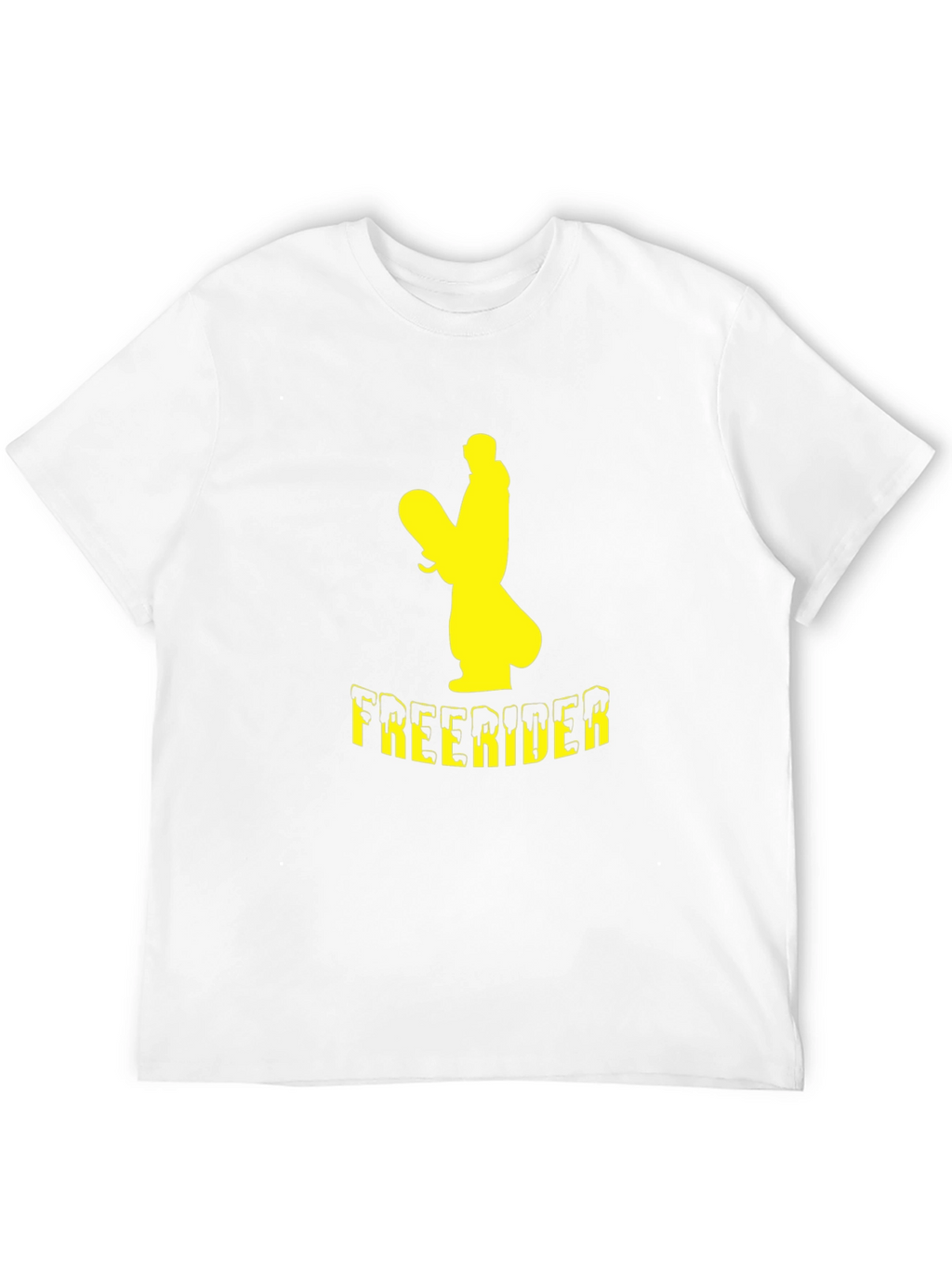 Freerider Snowboarder Graphic T-Shirt