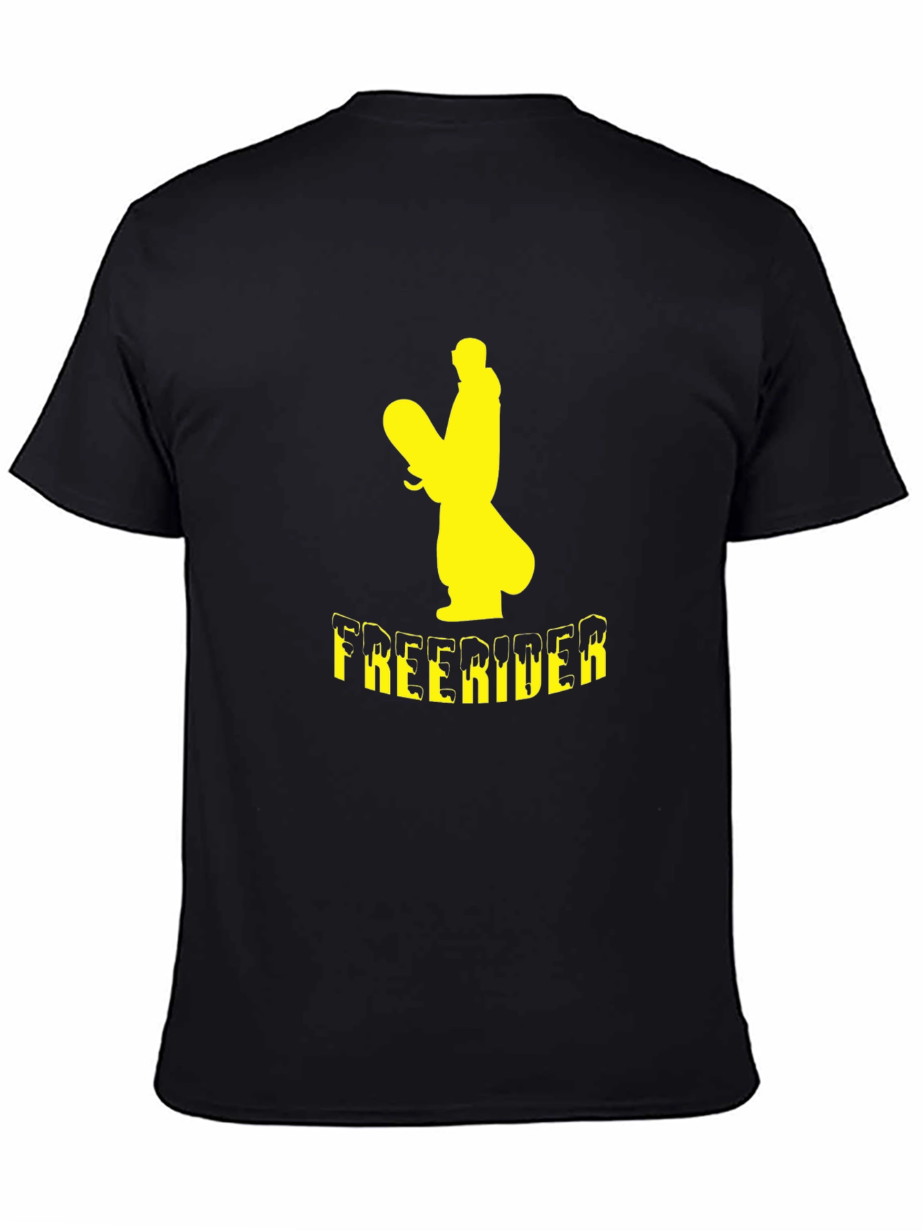 Freerider Snowboarder Graphic T-Shirt