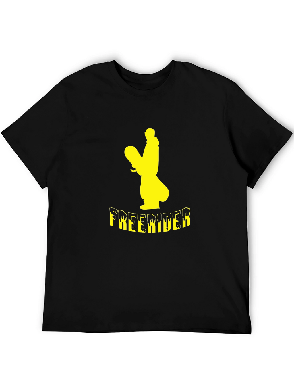 Freerider Snowboarder Graphic T-Shirt
