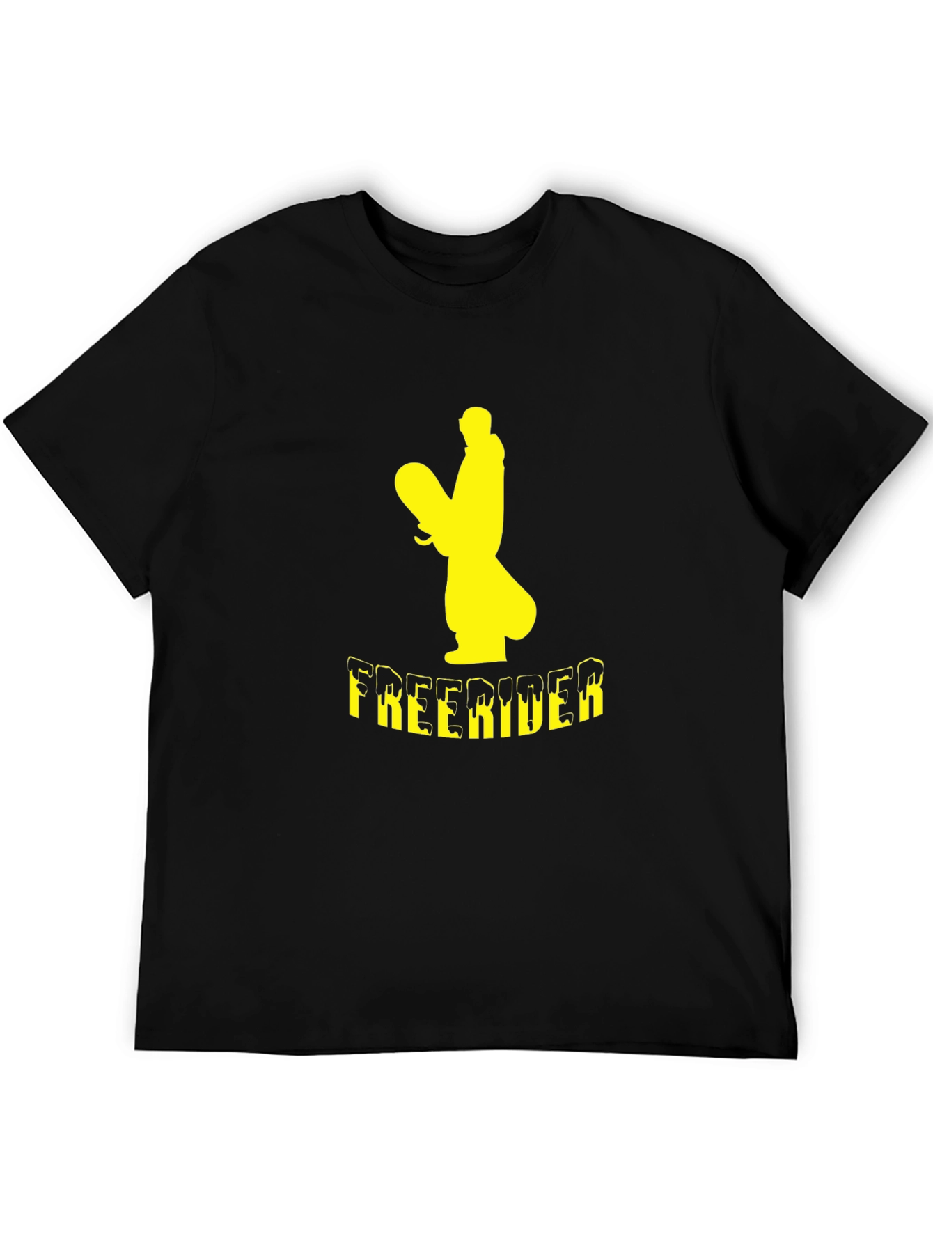 Freerider Snowboarder Graphic T-Shirt