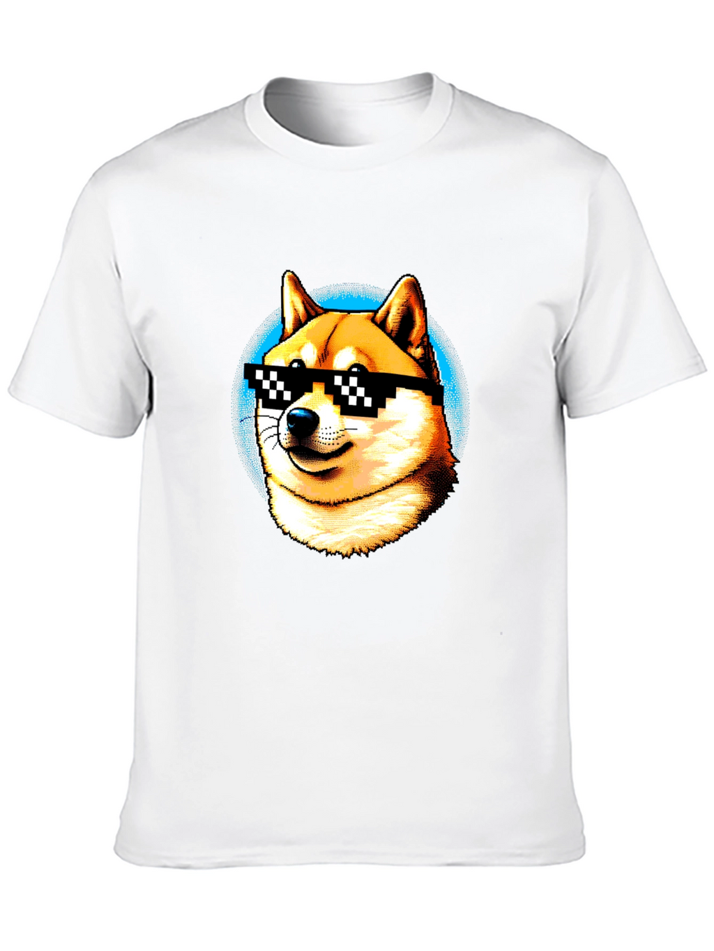 Doge Meme T-Shirt - Shiba Inu Swag Glasses Tee