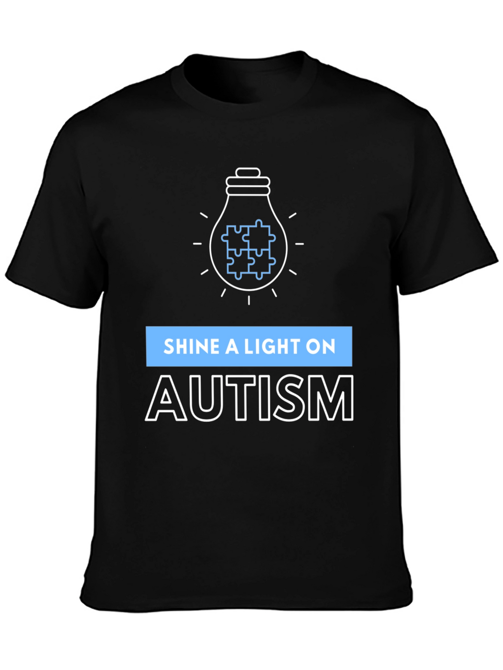 Autism Awareness T-Shirt - Shine A Light