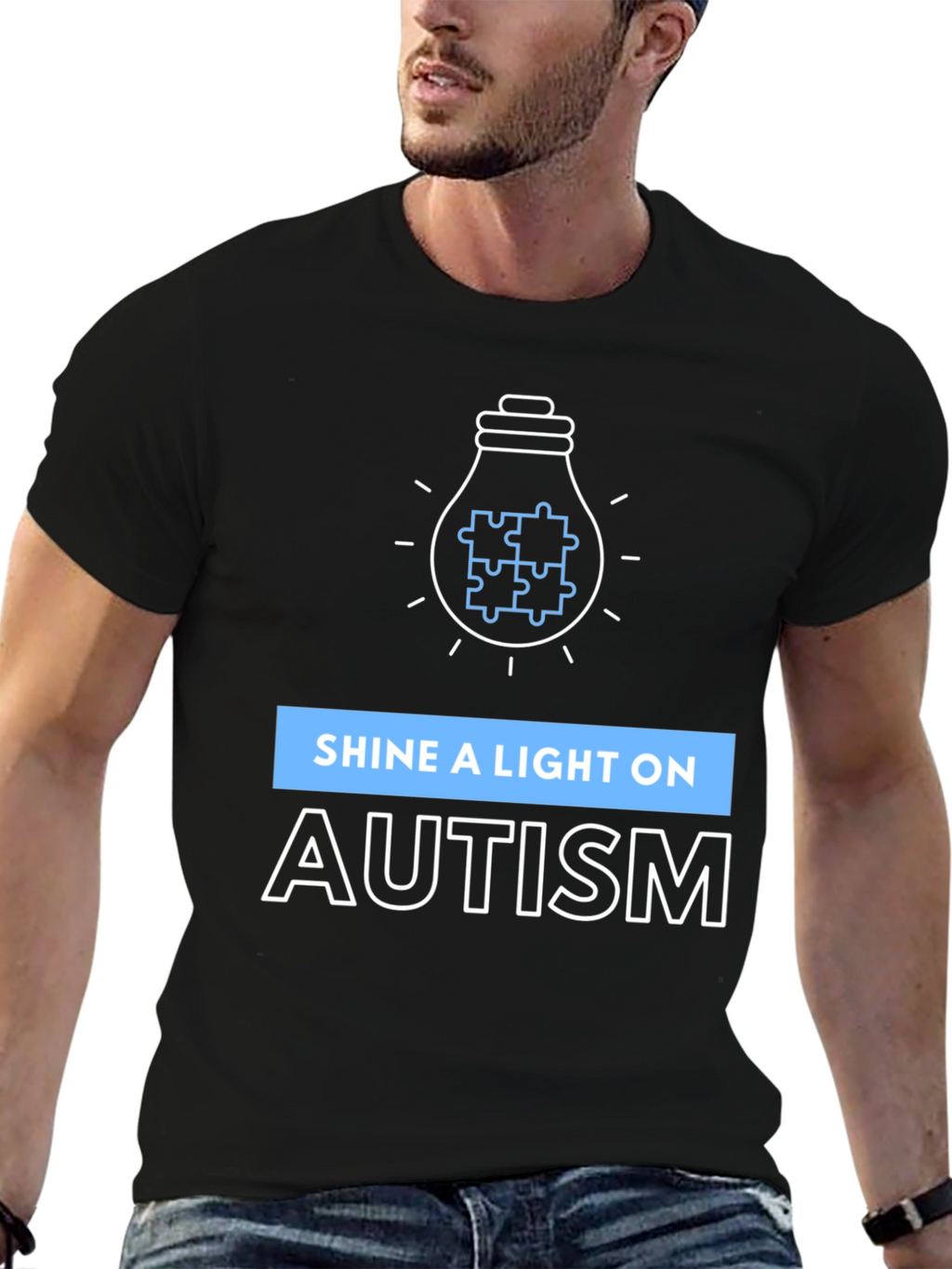 Autism Awareness T-Shirt - Shine A Light