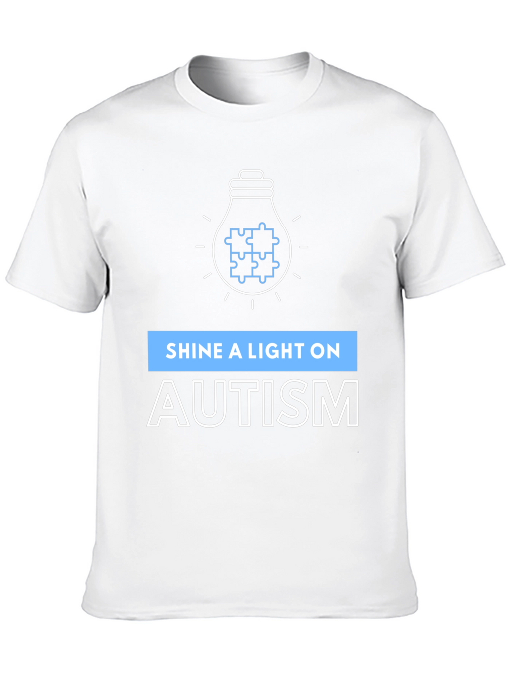 Autism Awareness T-Shirt - Shine A Light