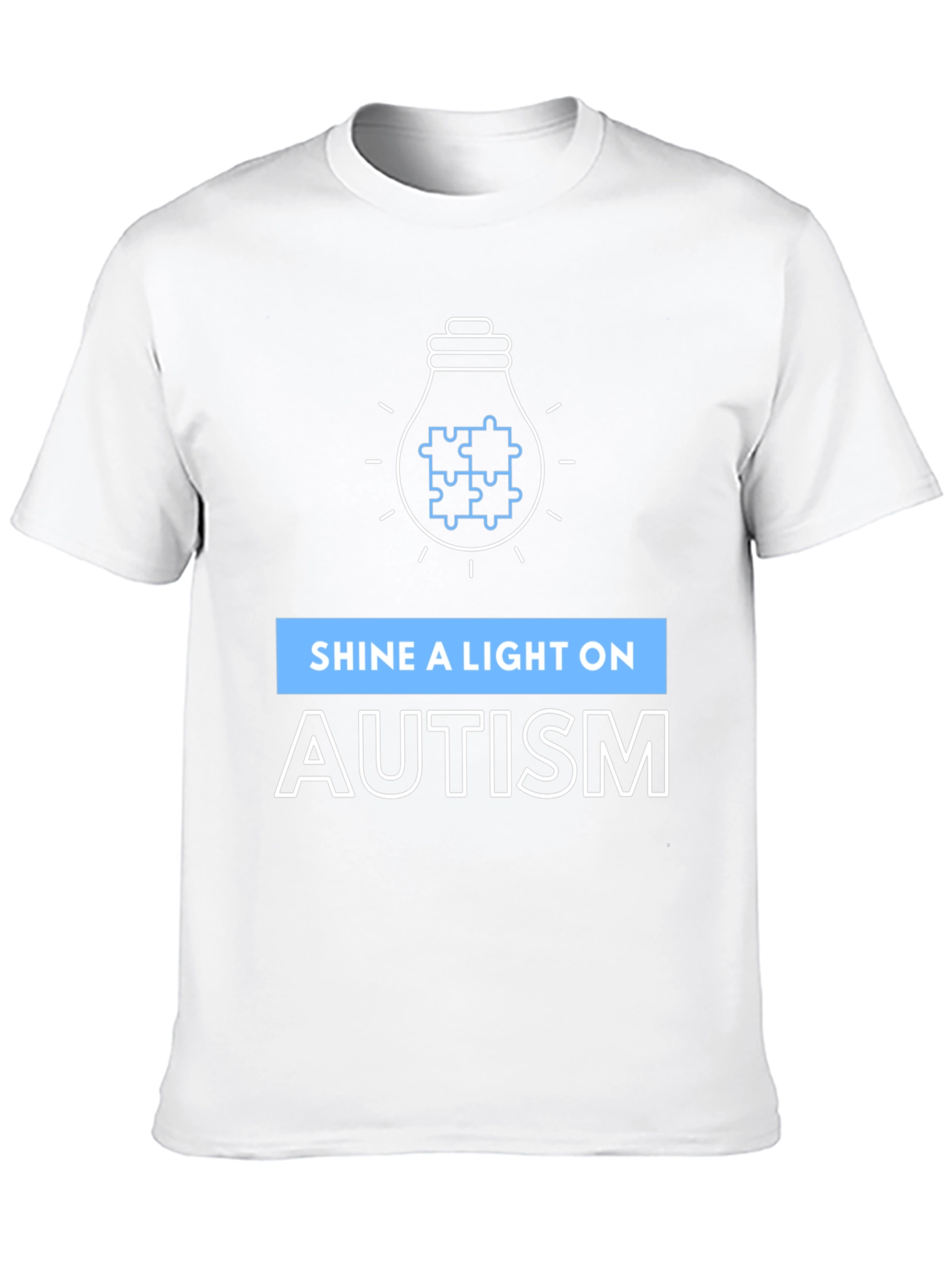 Autism Awareness T-Shirt - Shine A Light