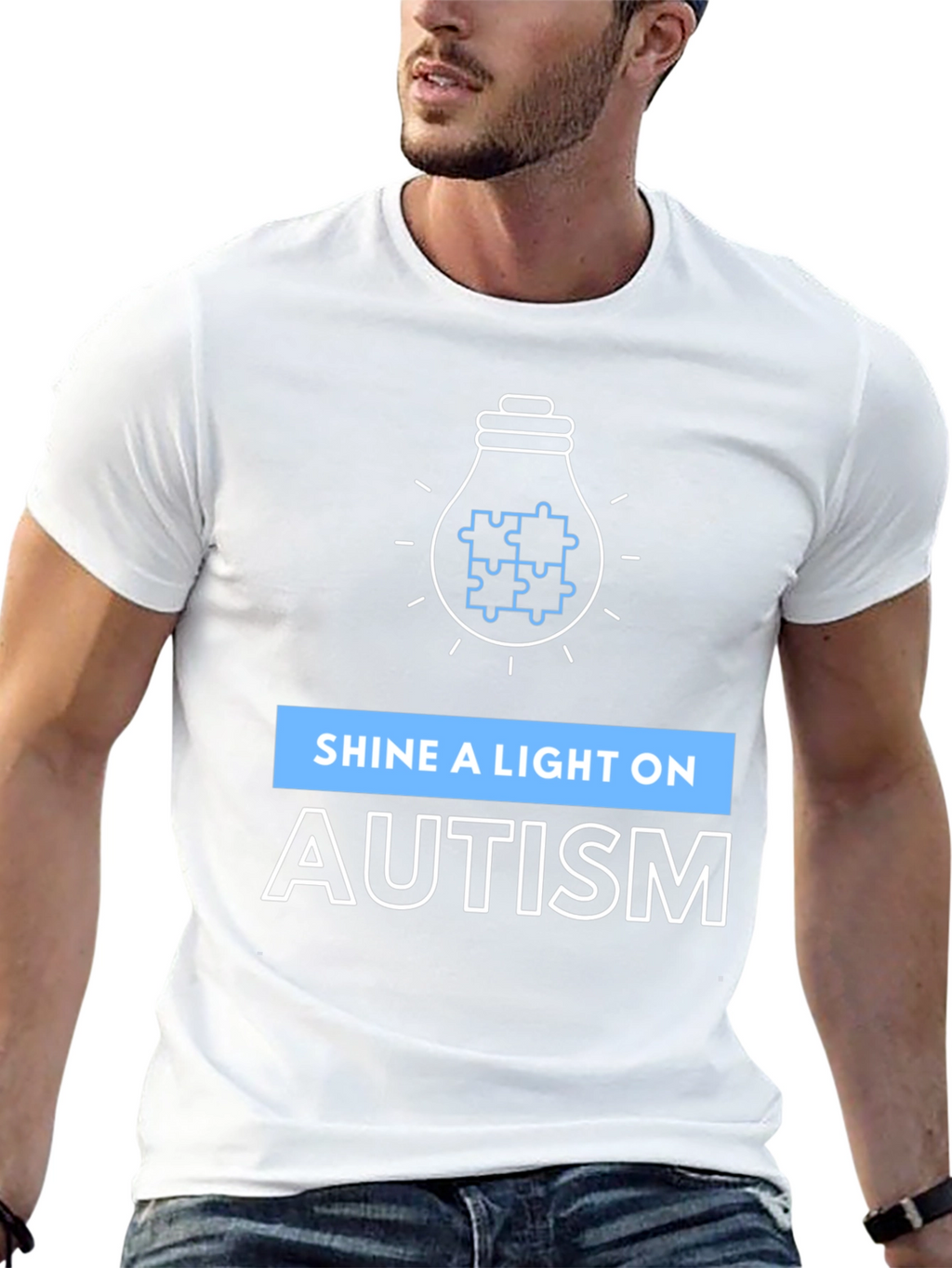 Autism Awareness T-Shirt - Shine A Light
