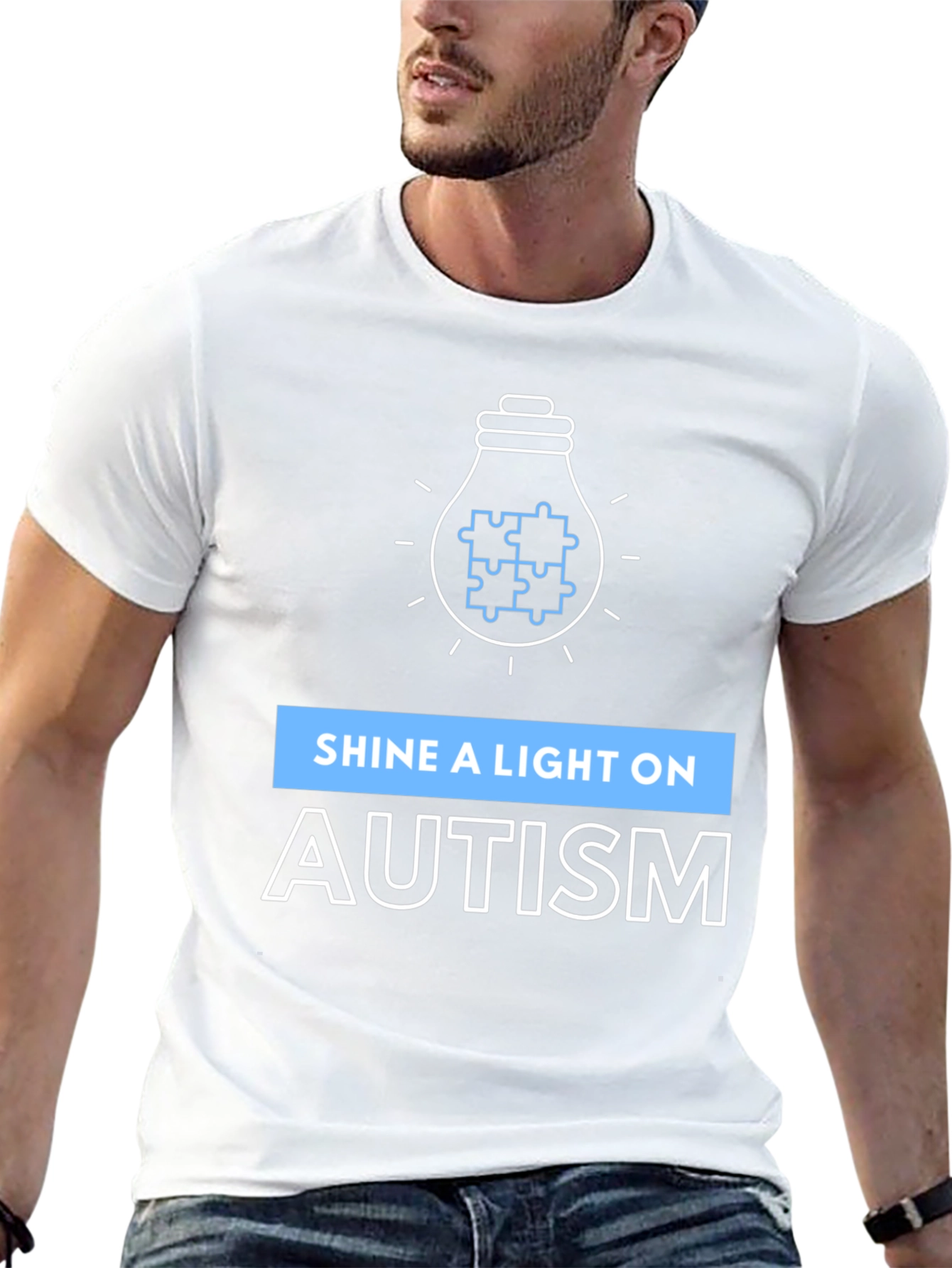 Autism Awareness T-Shirt - Shine A Light
