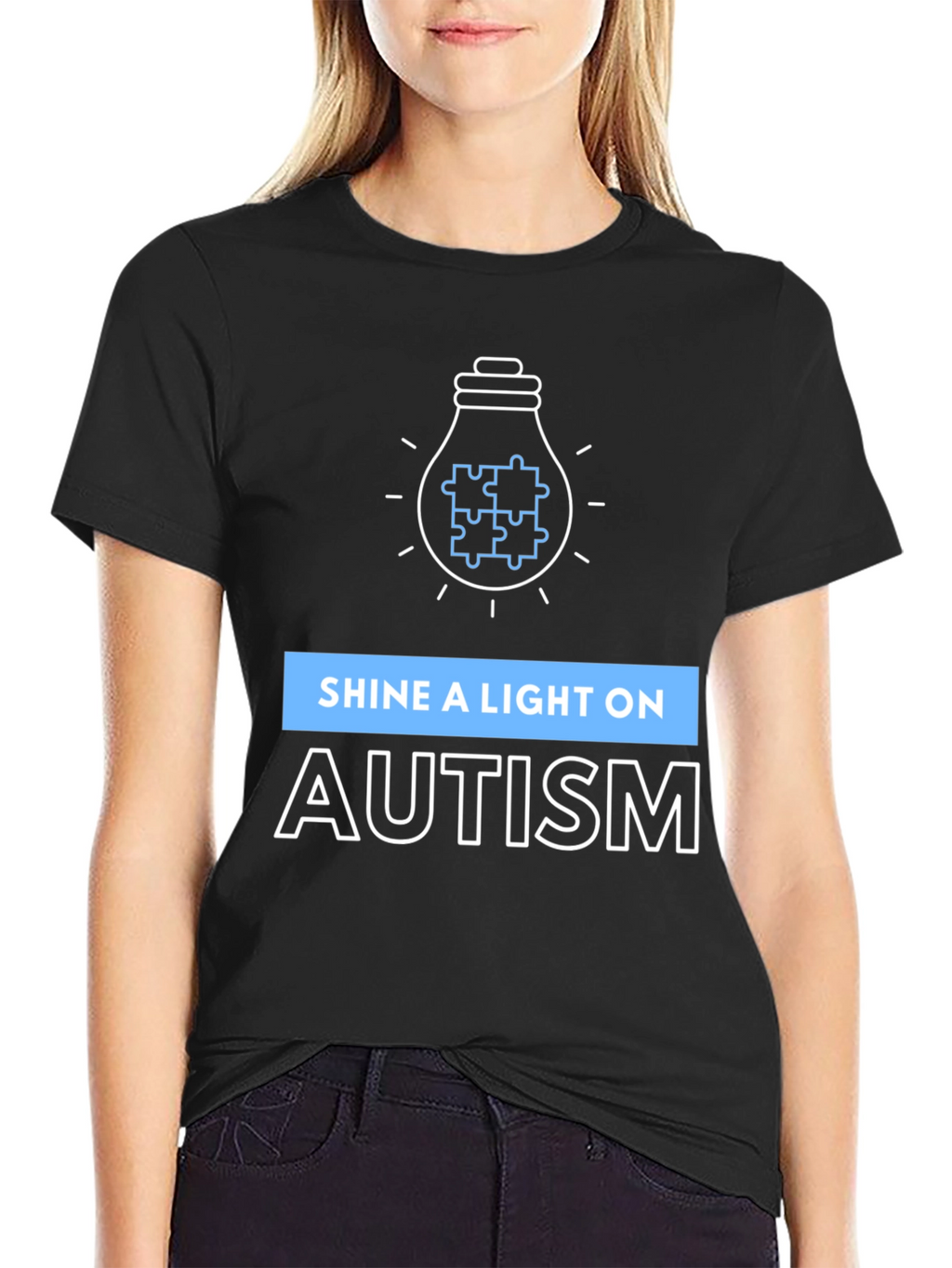 Autism Awareness T-Shirt - Shine A Light