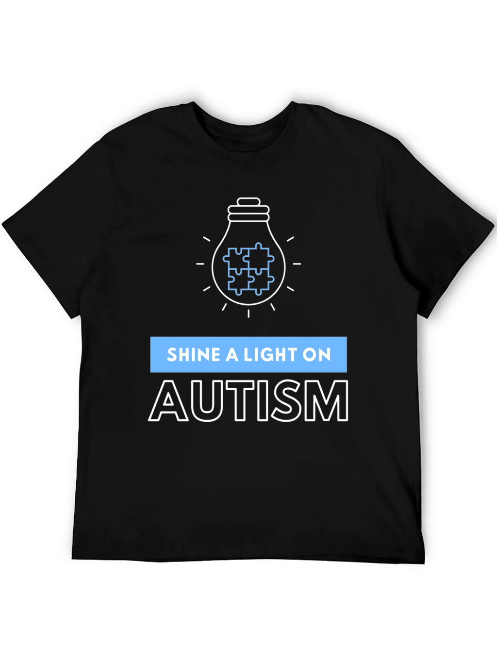 Autism Awareness T-Shirt - Shine A Light