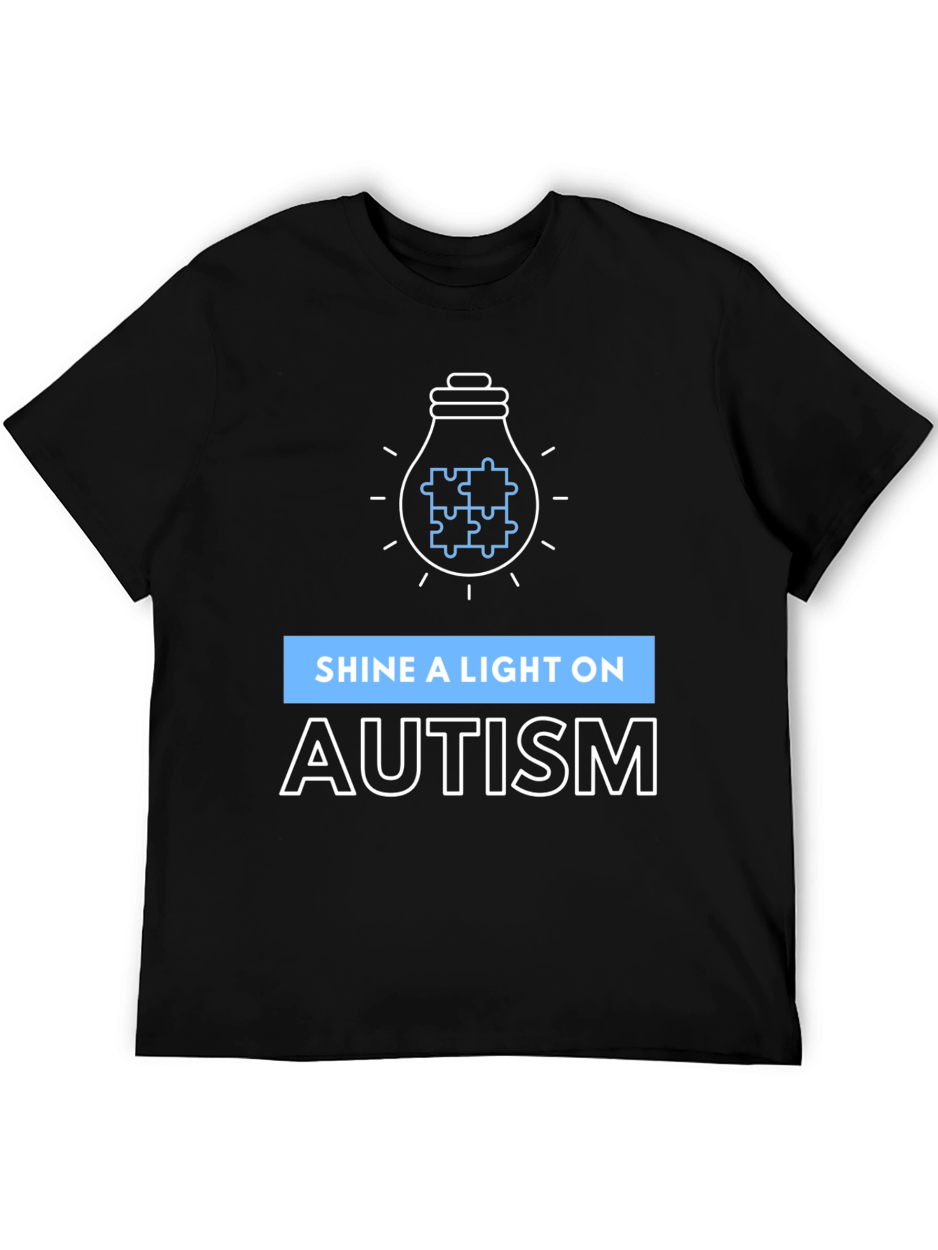 Autism Awareness T-Shirt - Shine A Light
