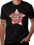 Graffiti Life Star T-Shirt - Unique Graphic Tee