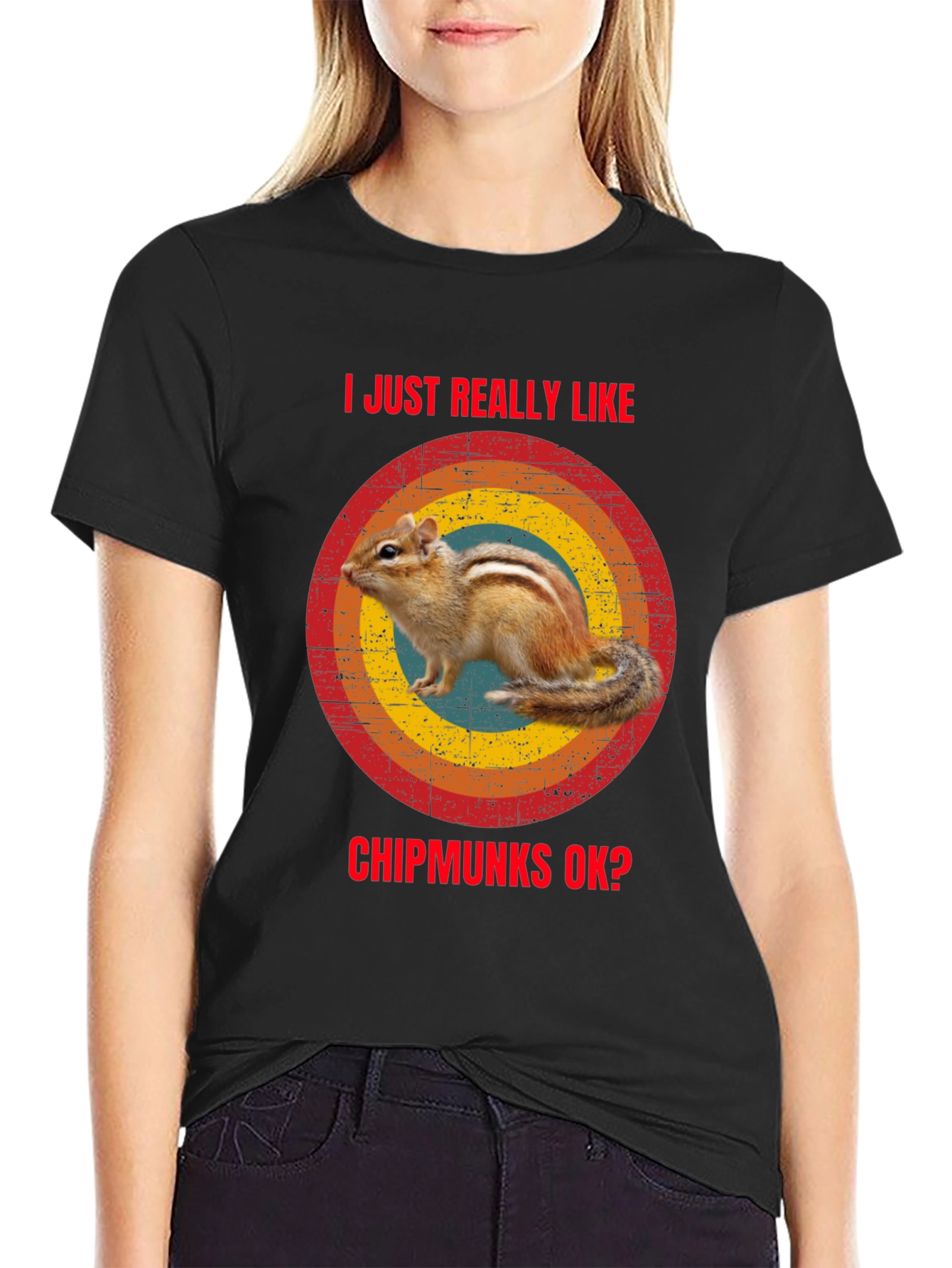 Chipmunks Graphic Tee - Unisex Cotton T-Shirt