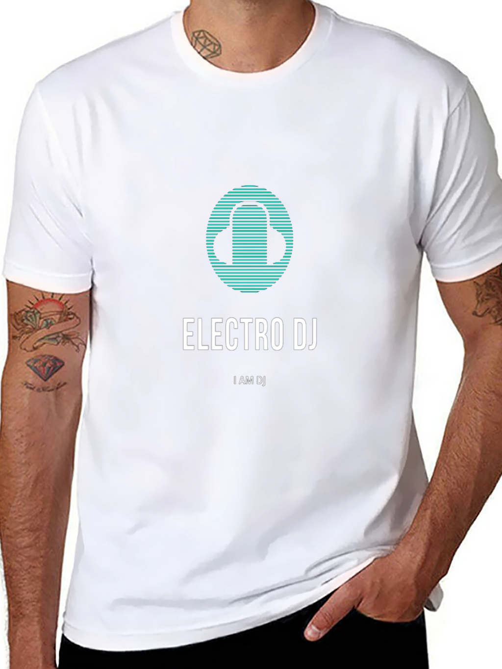 Electro DJ Graphic Tee - Stylish Music Lover T-Shirt