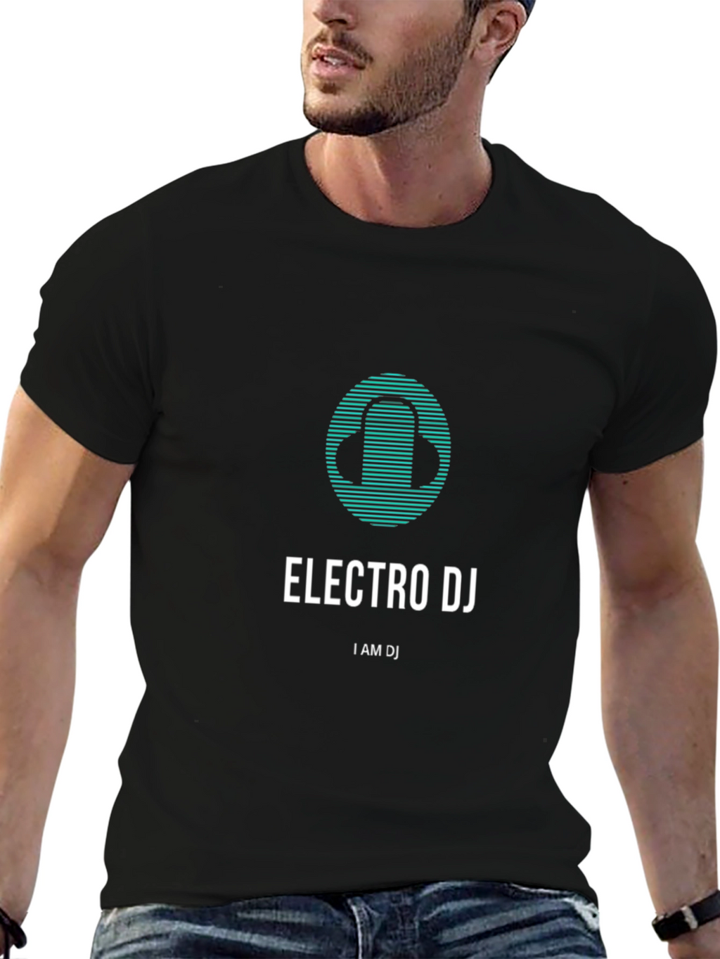 Electro DJ Graphic Tee - Stylish Music Lover T-Shirt