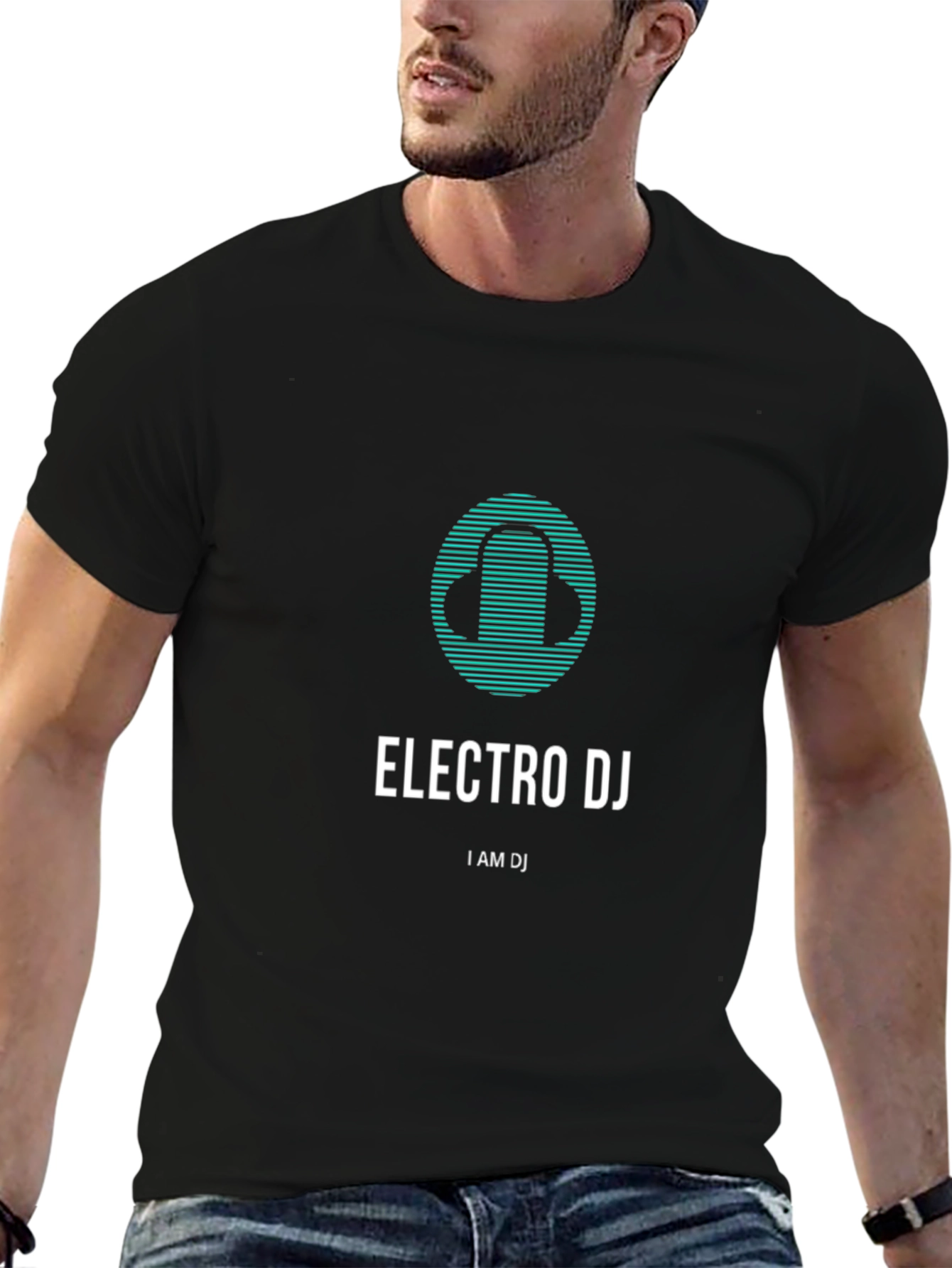 Electro DJ Graphic Tee - Stylish Music Lover T-Shirt