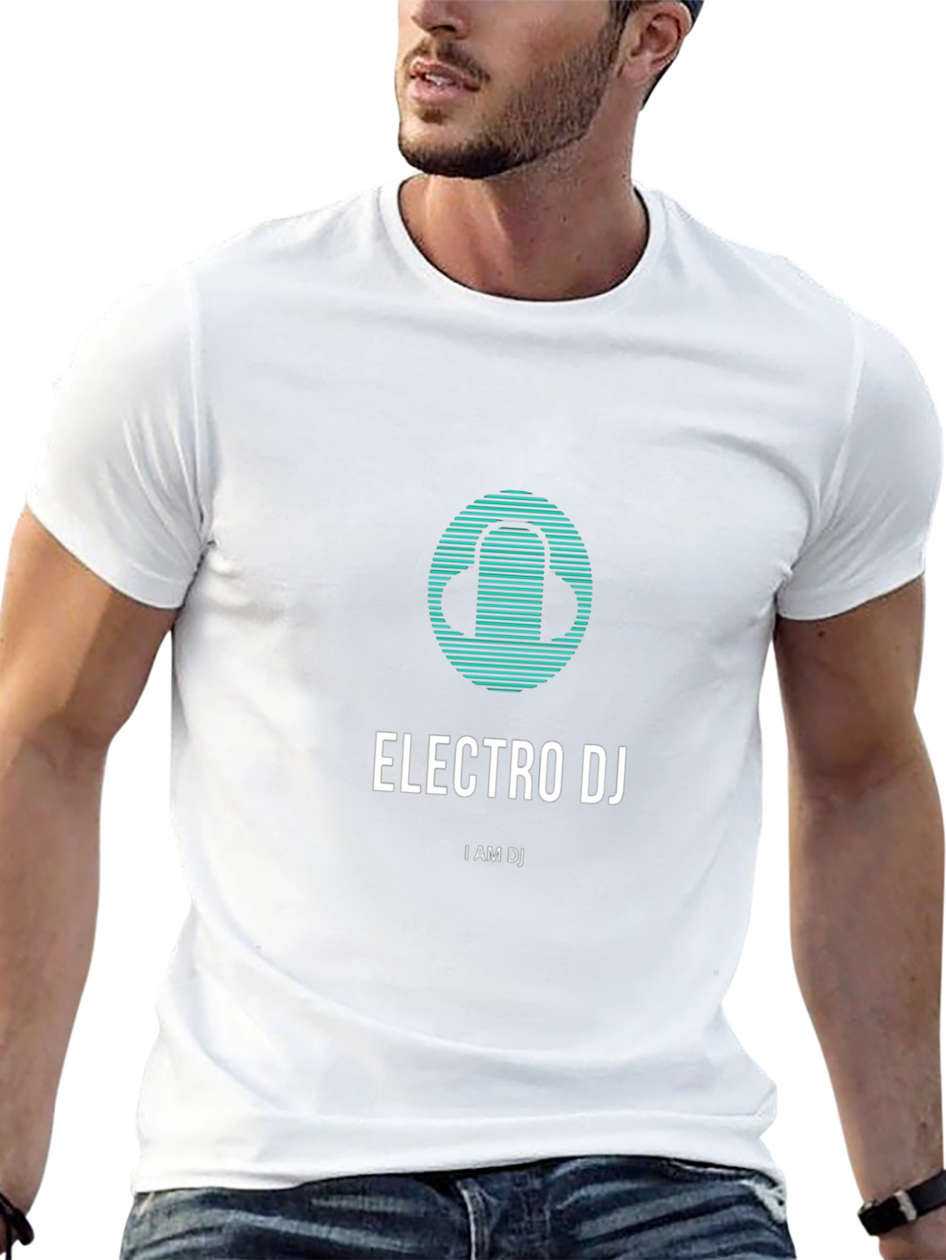 Electro DJ Graphic Tee - Stylish Music Lover T-Shirt