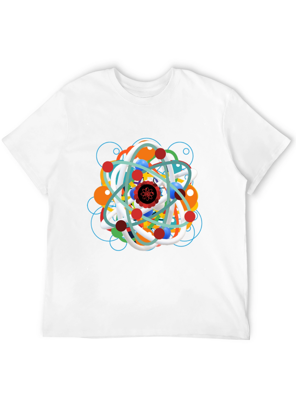 Atomic Structure Graphic T-Shirt - Science Style