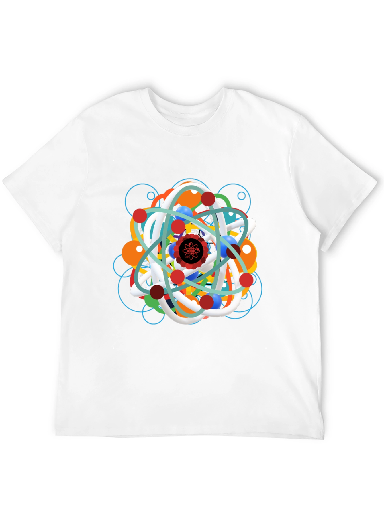 Atomic Structure Graphic T-Shirt - Science Style