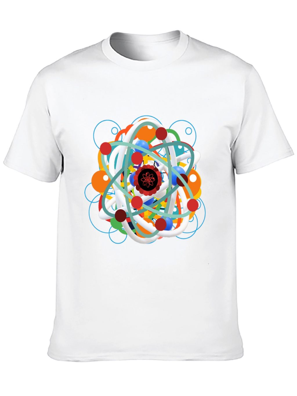 Atomic Structure Graphic T-Shirt - Science Style