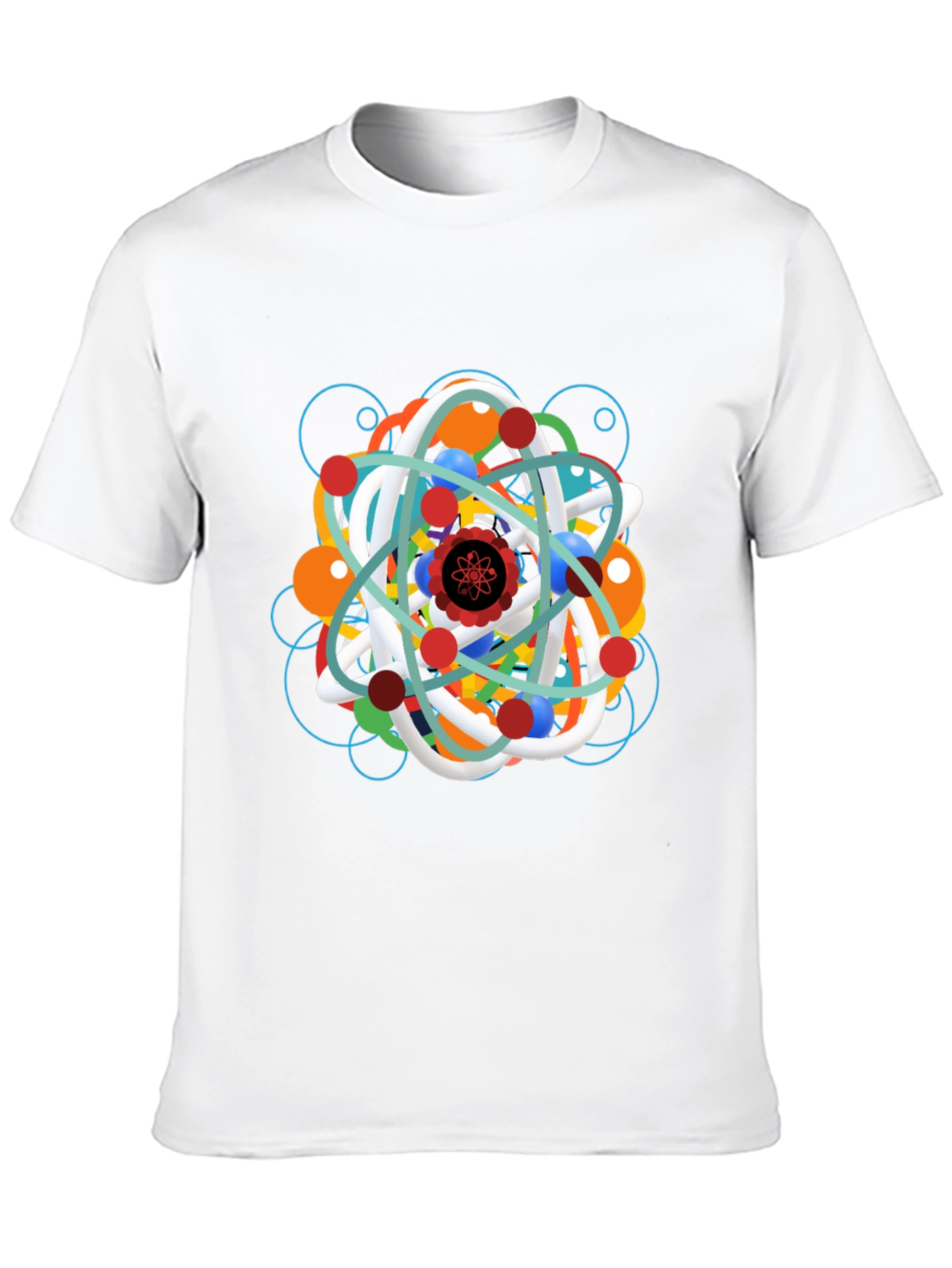 Atomic Structure Graphic T-Shirt - Science Style