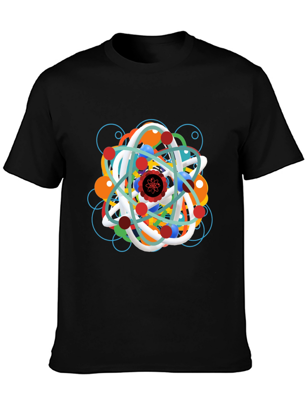Atomic Structure Graphic T-Shirt - Science Style