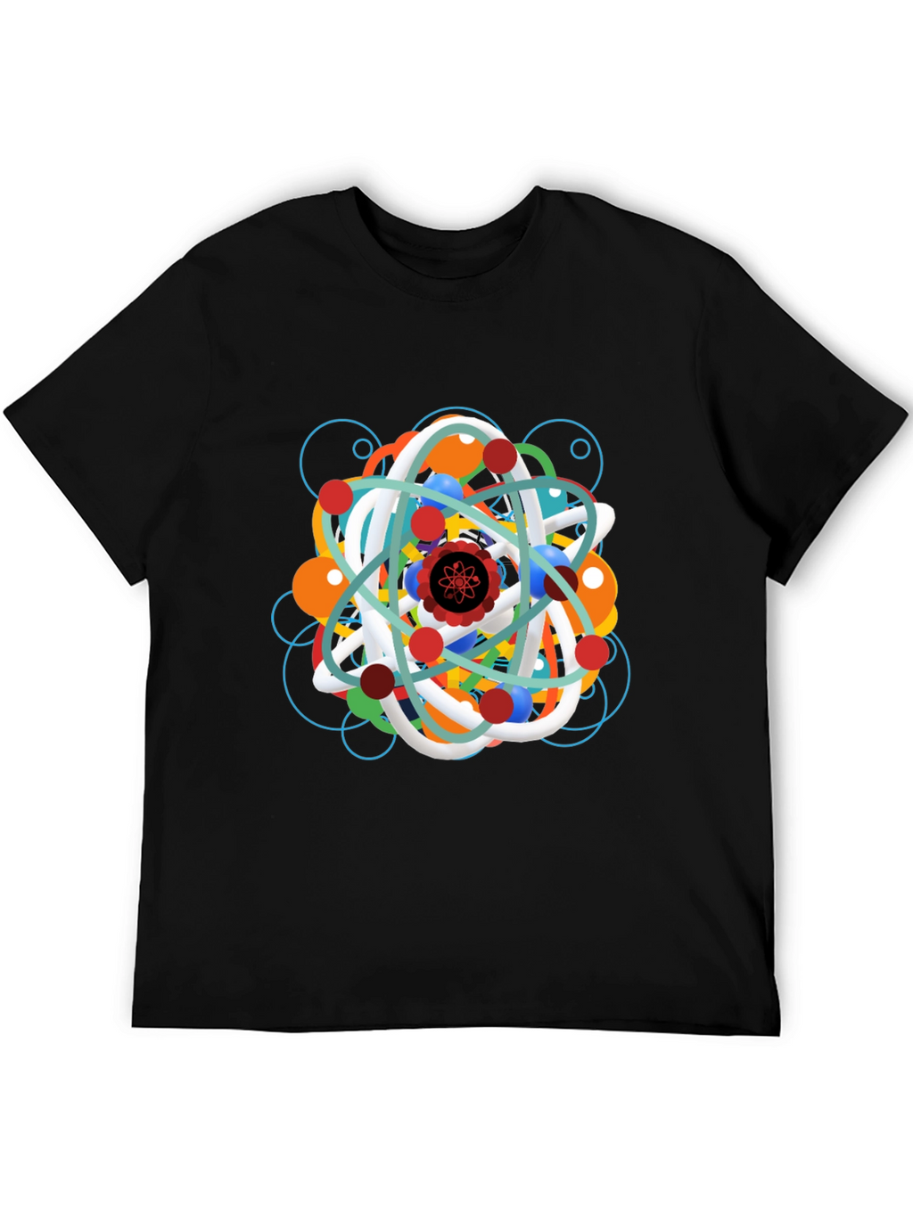 Atomic Structure Graphic T-Shirt - Science Style