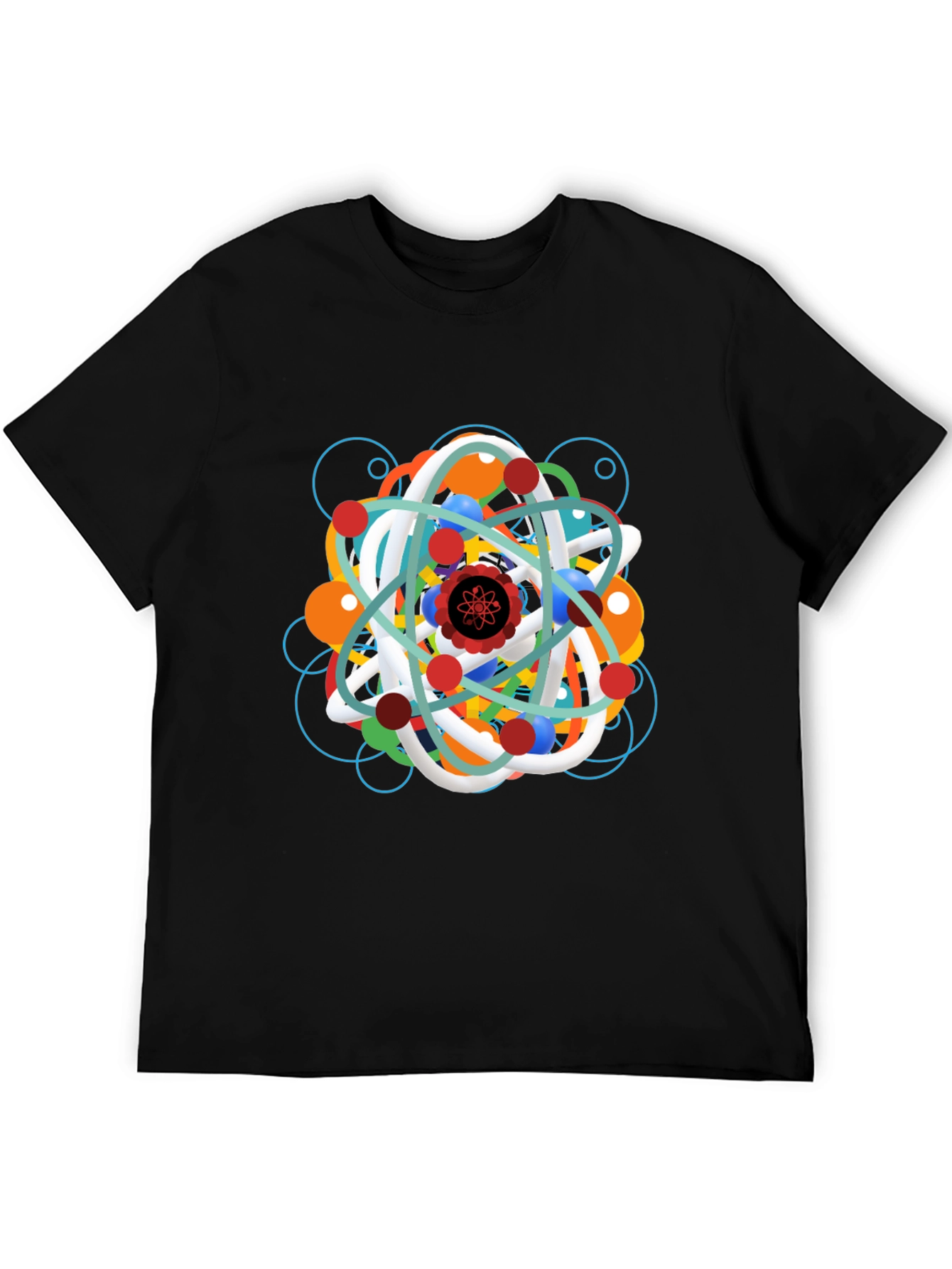 Atomic Structure Graphic T-Shirt - Science Style