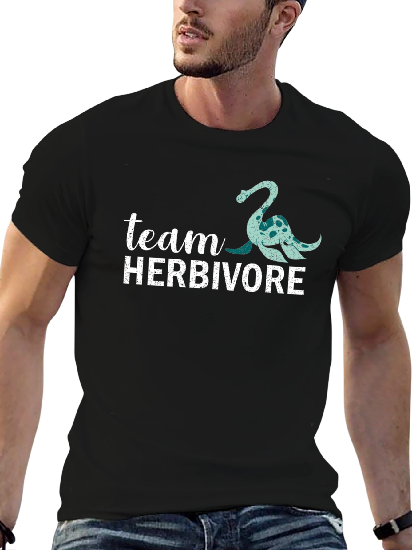 Team Herbivore T-Shirt - Dinosaur Graphic Tee