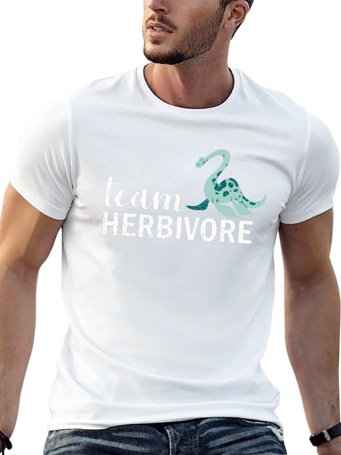 Team Herbivore T-Shirt - Dinosaur Graphic Tee