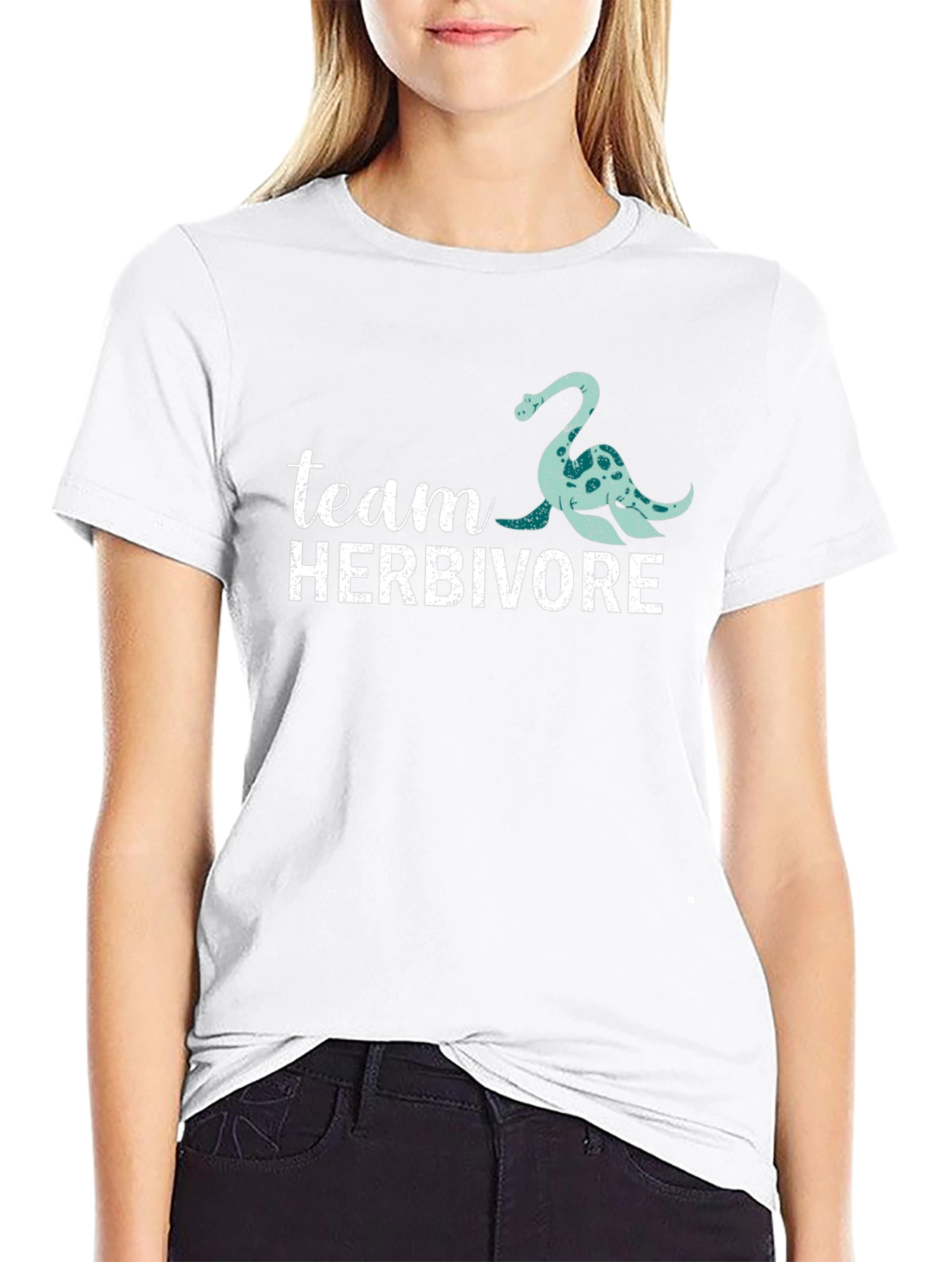 Team Herbivore T-Shirt - Dinosaur Graphic Tee