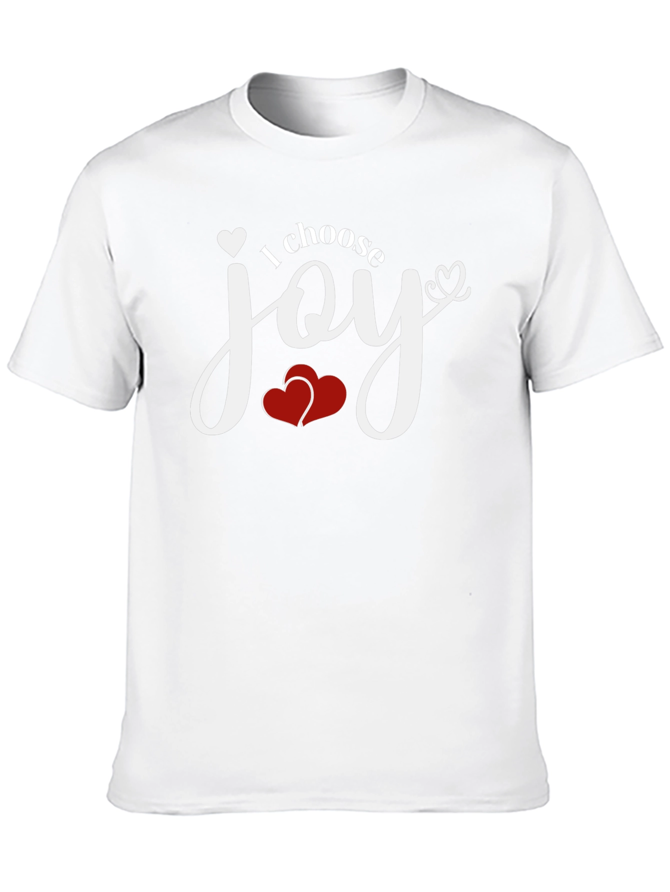 Choose Joy Graphic Tee - Black Cotton T-Shirt