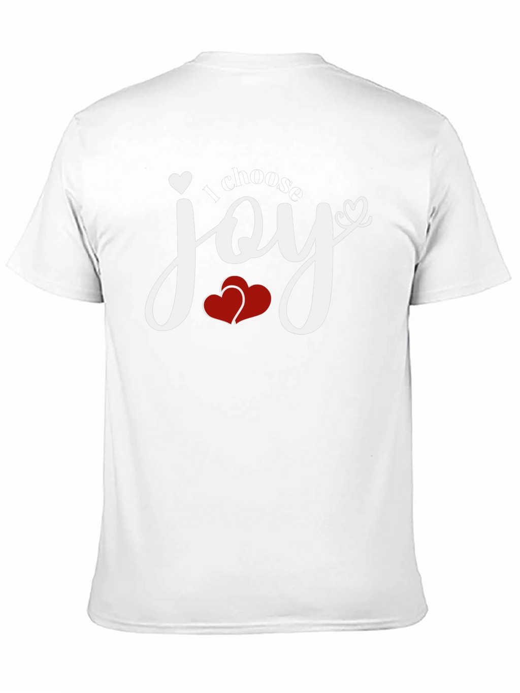 Choose Joy Graphic Tee - Black Cotton T-Shirt