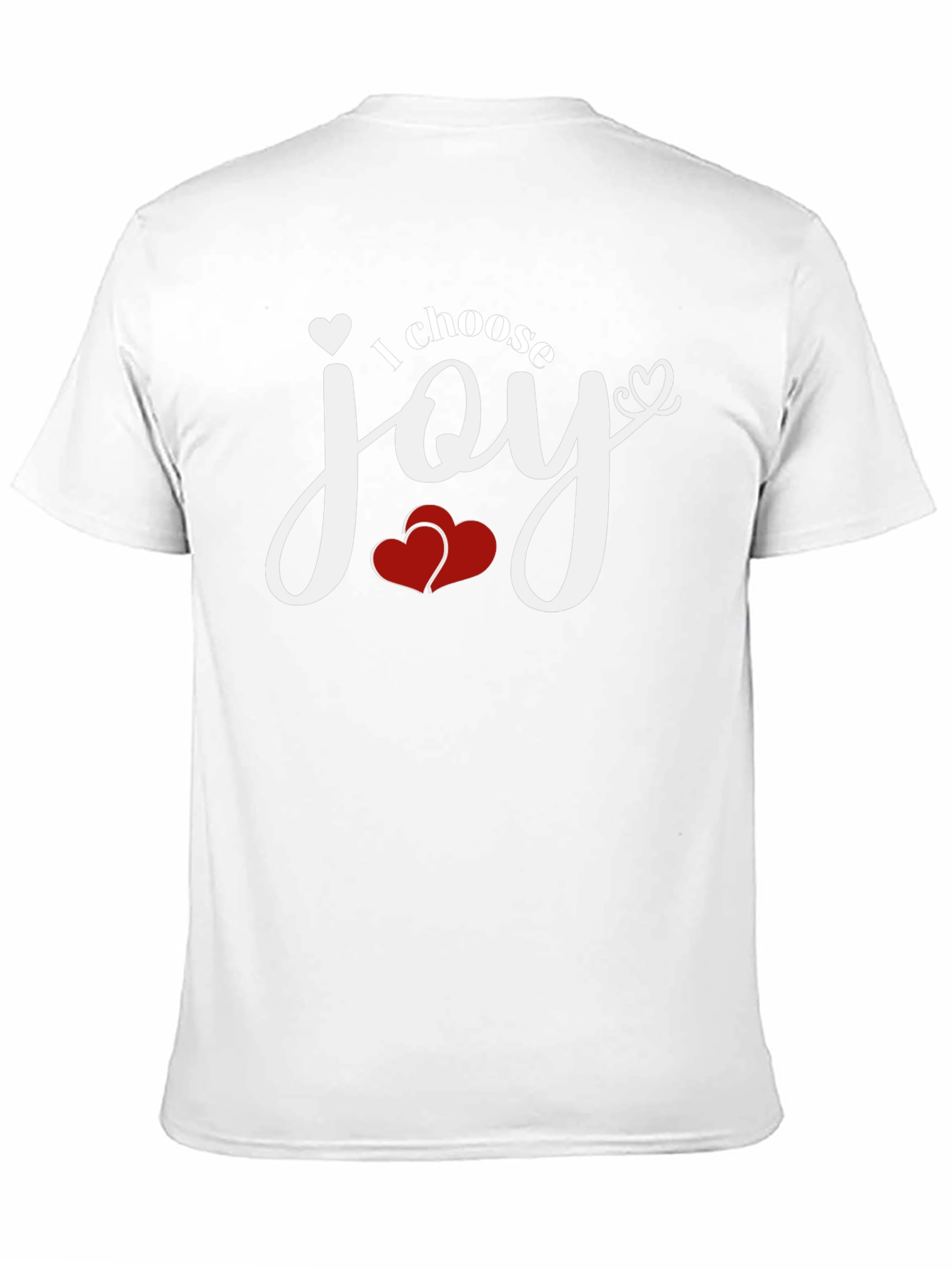 Choose Joy Graphic Tee - Black Cotton T-Shirt