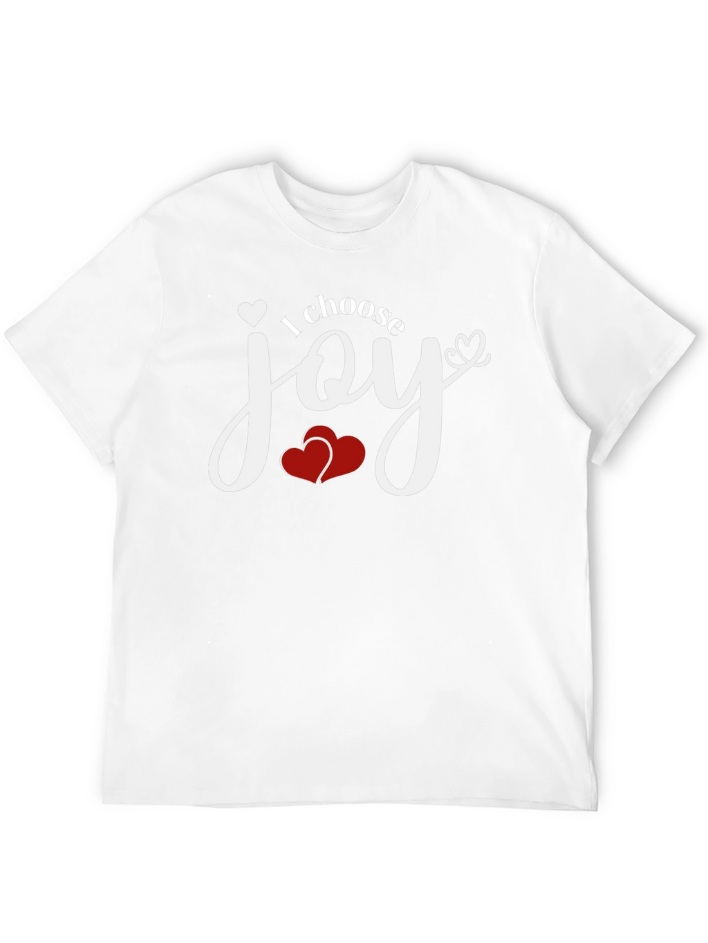 Choose Joy Graphic Tee - Black Cotton T-Shirt