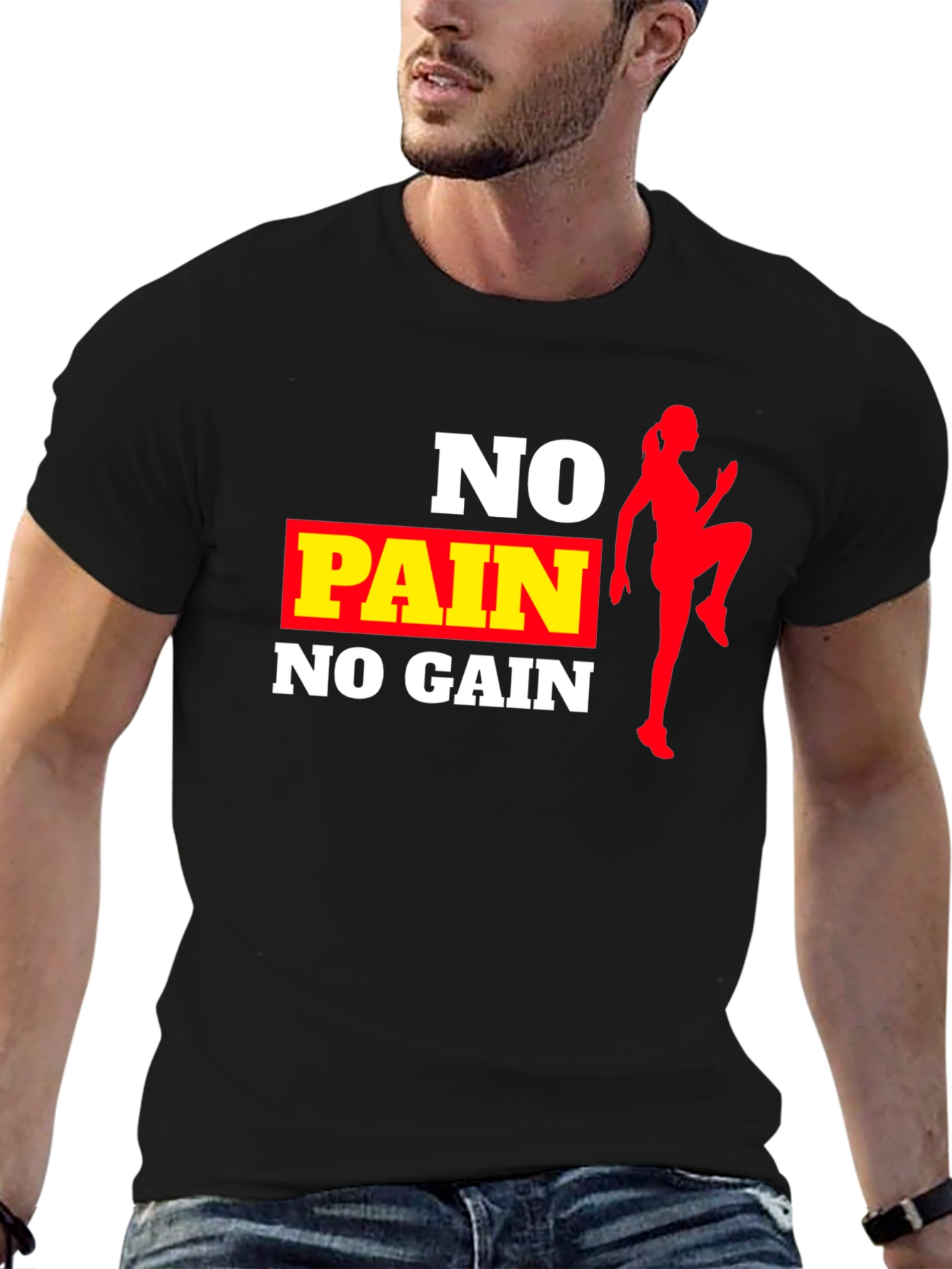 No Pain No Gain Workout T-Shirt