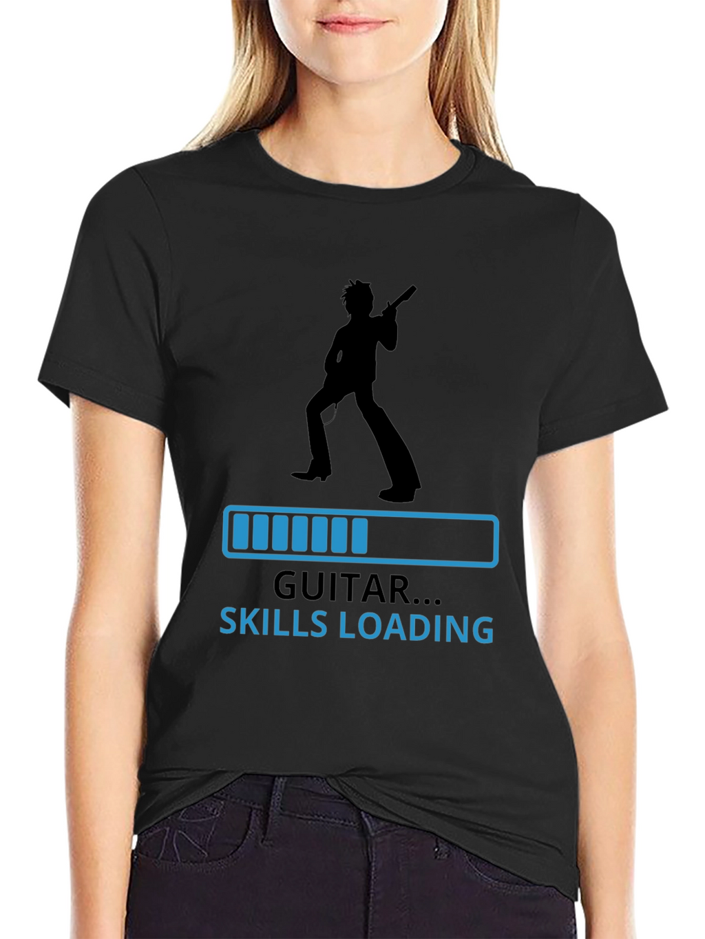 Guitar Skills Loading T-Shirt - Musician Tee