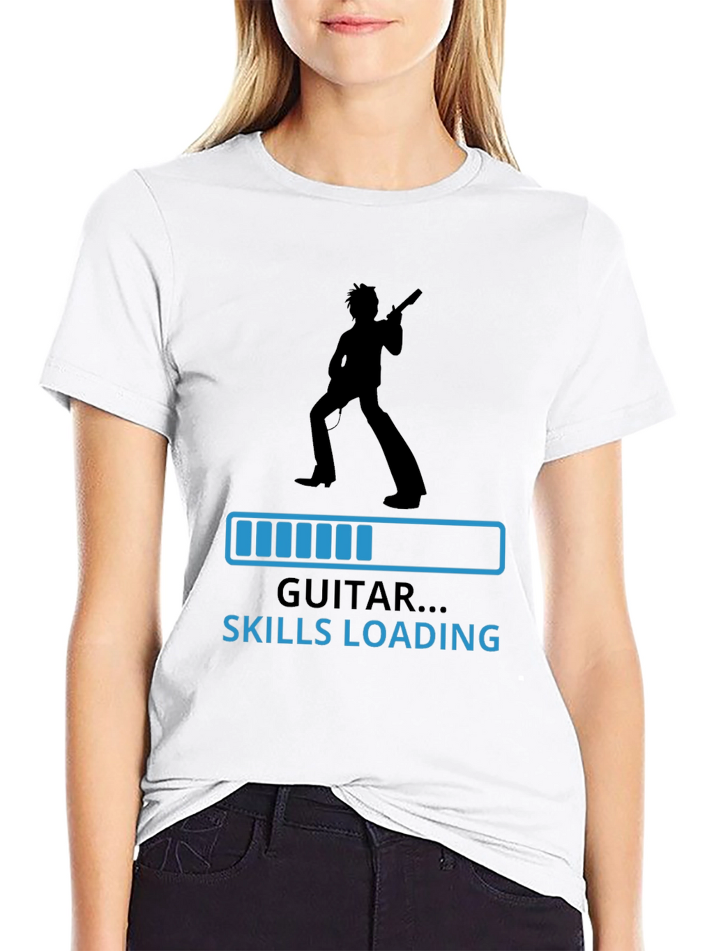 Guitar Skills Loading T-Shirt - Musician Tee