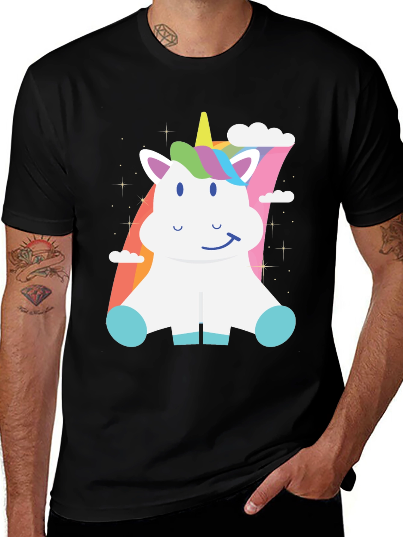 Unicorn Rainbow T-Shirt - Magical Graphic Tee