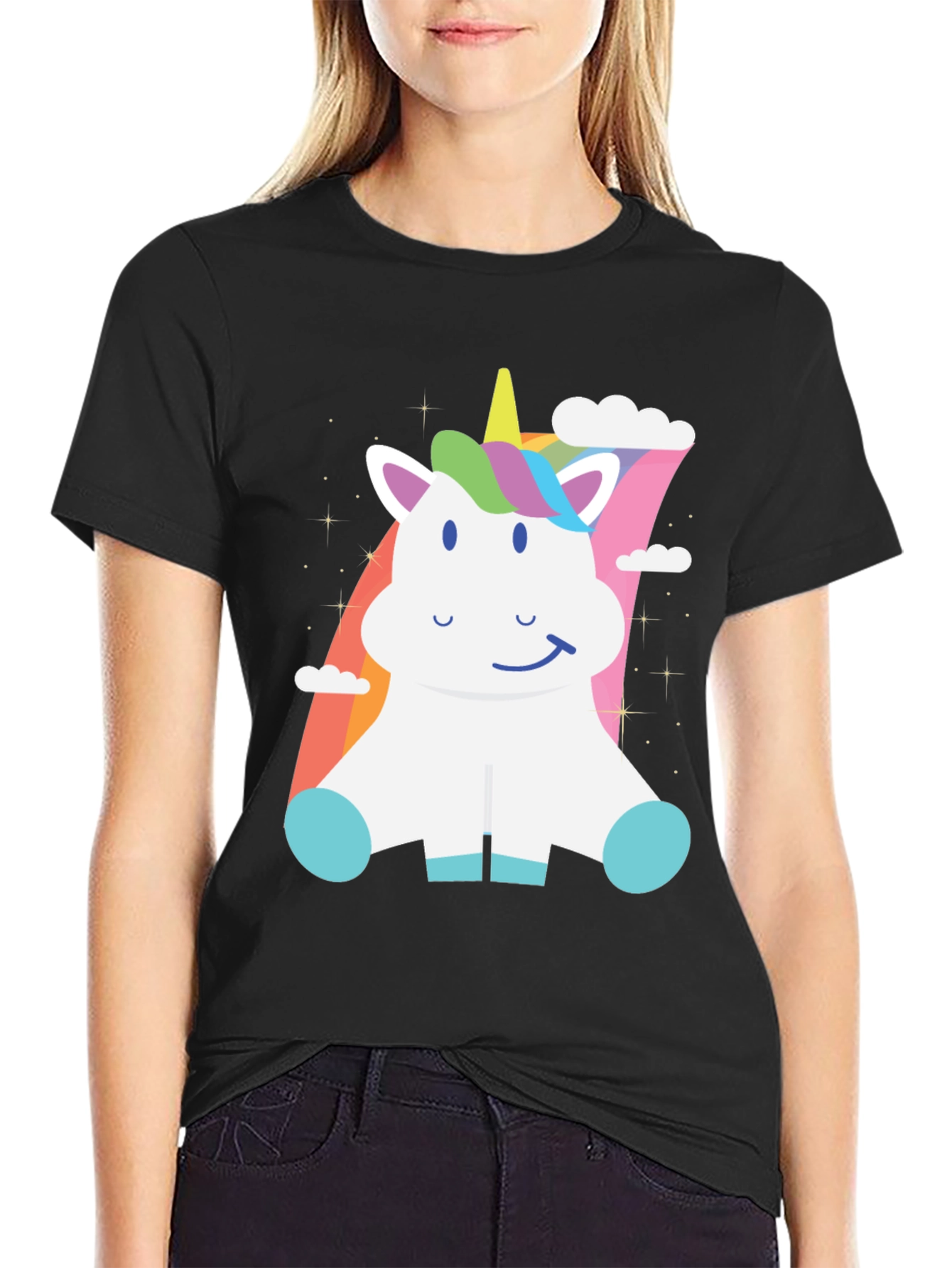 Unicorn Rainbow T-Shirt - Magical Graphic Tee