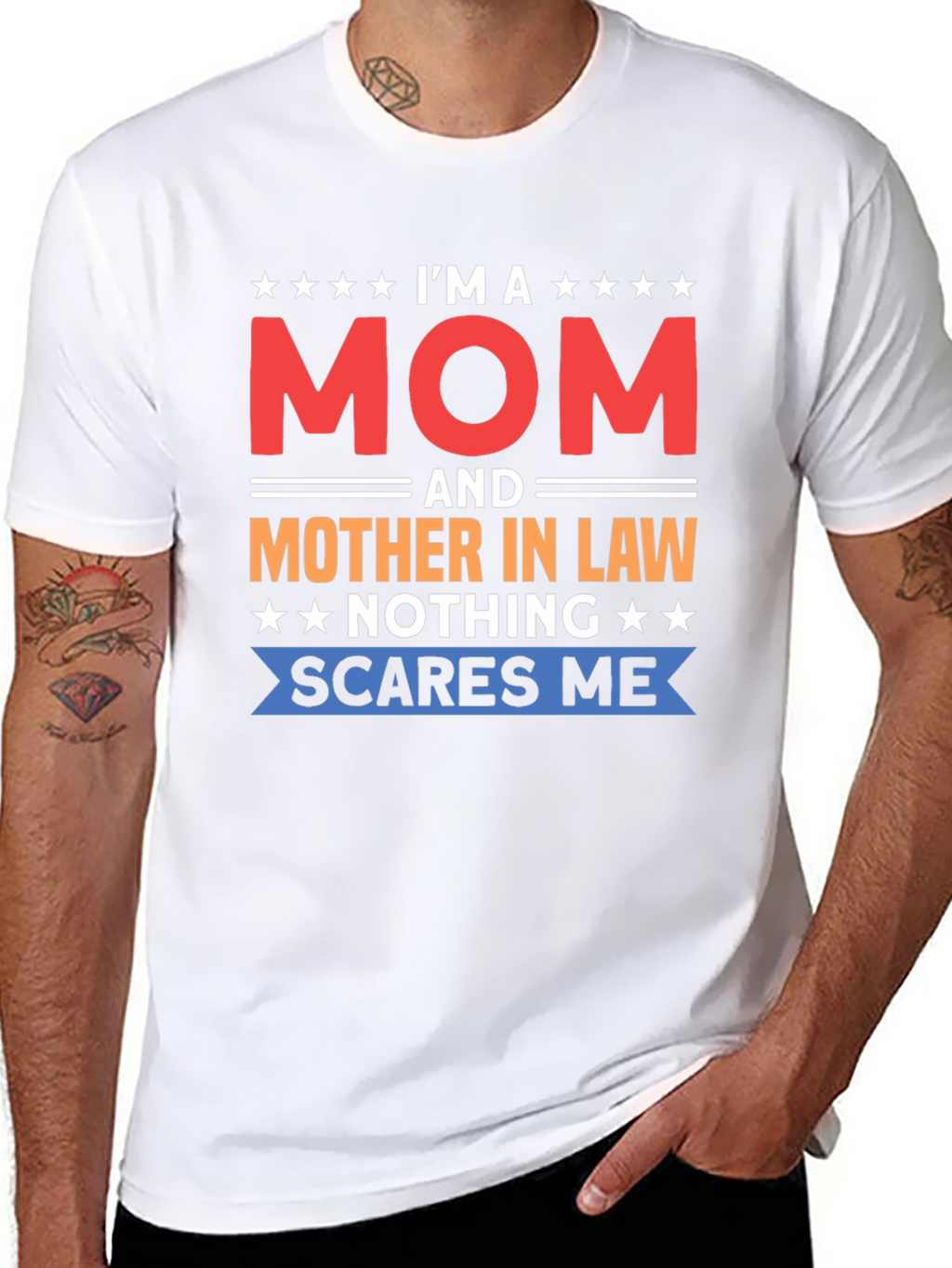 Im a Mom and Mother-in-Law Funny T-Shirt