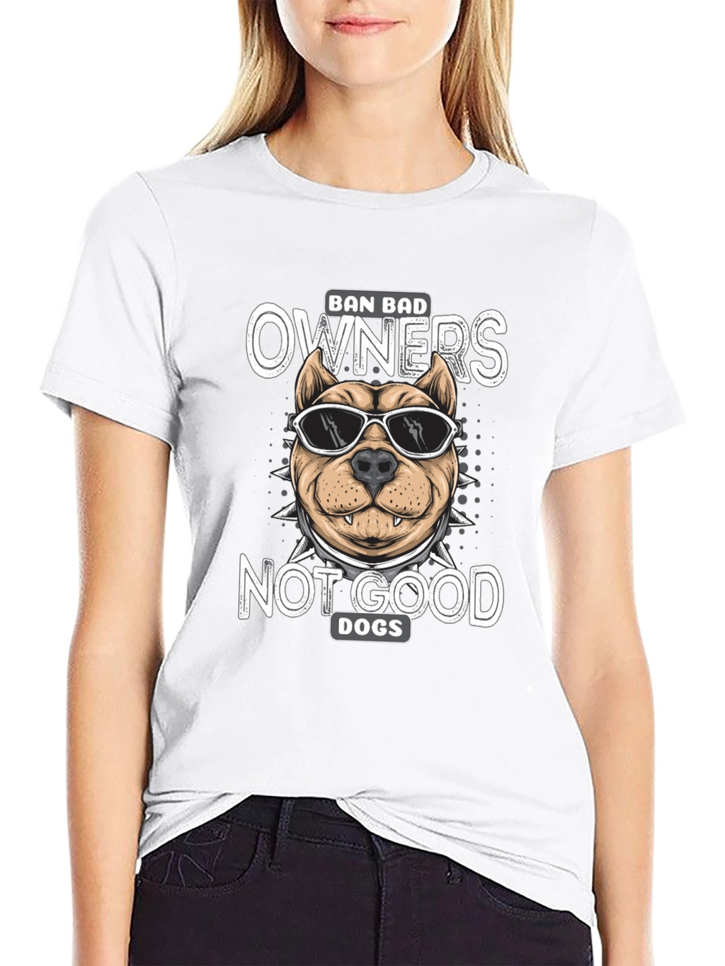 Ban Bad Owners Not Good Dogs T-Shirt