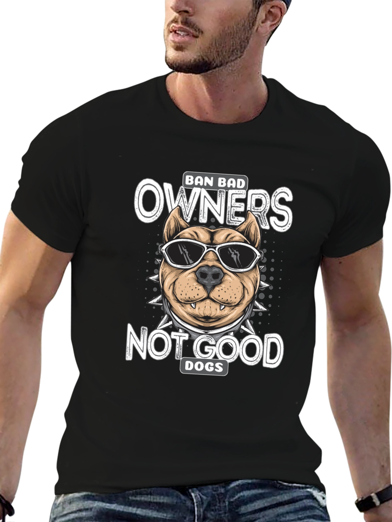 Ban Bad Owners Not Good Dogs T-Shirt