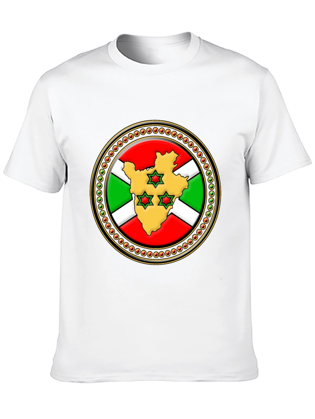 Burundi Flag T-Shirt - Africa Pride
