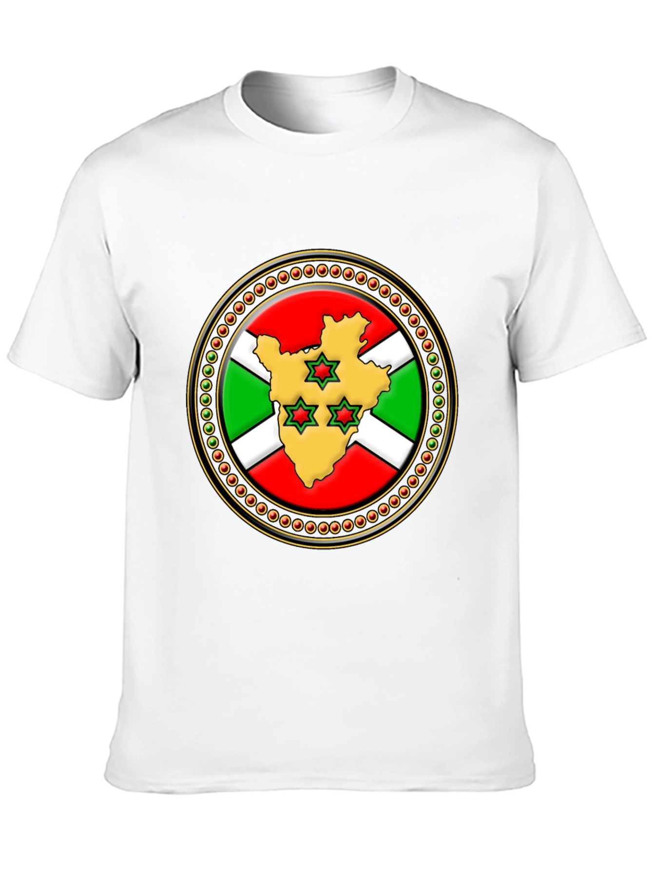 Burundi Flag T-Shirt - Africa Pride