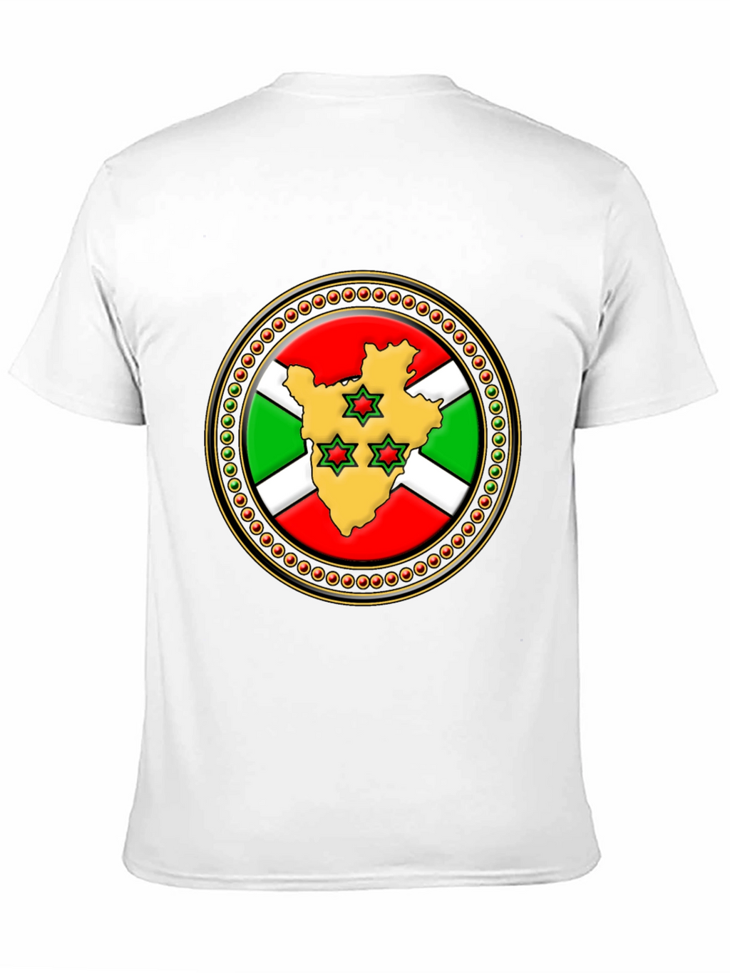 Burundi Flag T-Shirt - Africa Pride