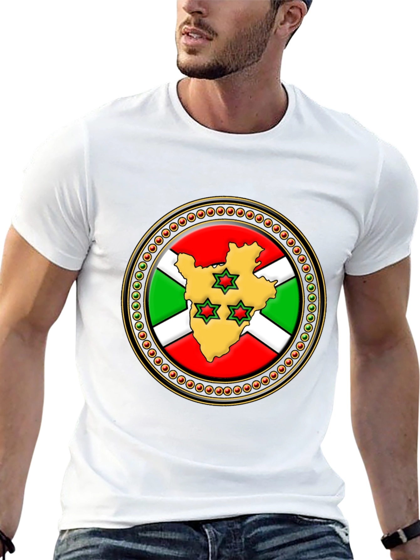 Burundi Flag T-Shirt - Africa Pride