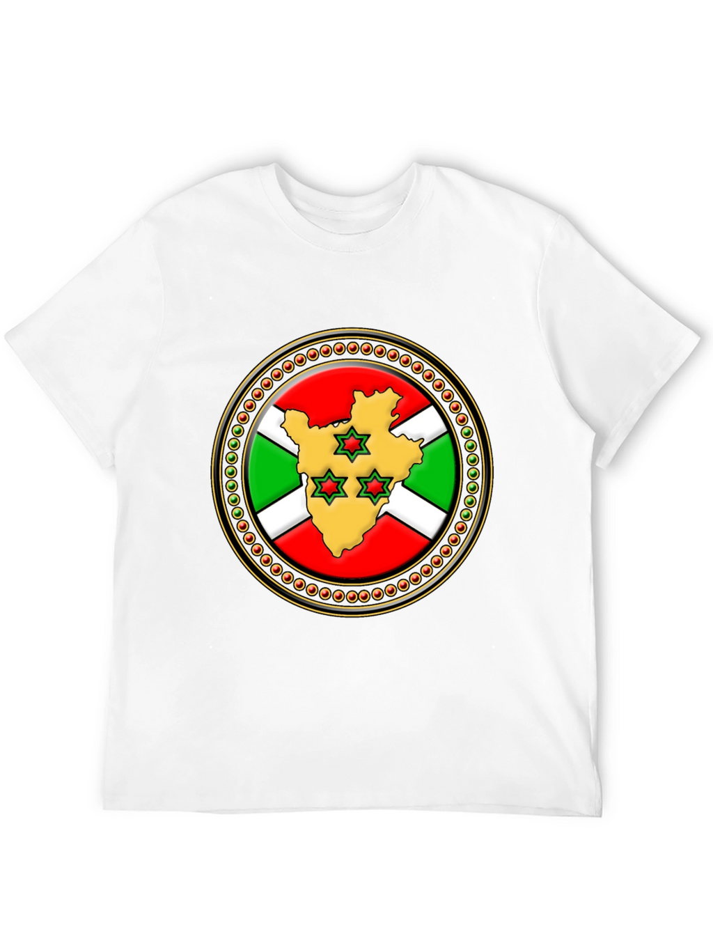 Burundi Flag T-Shirt - Africa Pride